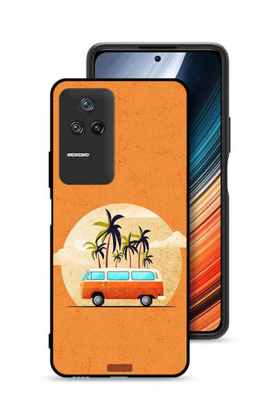 Tolwak غطاء حماية Xiaomi Poco F4 بتصميم حافلة