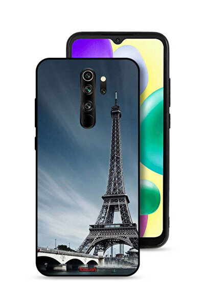 Tolwak Xiaomi Redmi Note 8 Pro Protective Case Cover Eiffel Tower