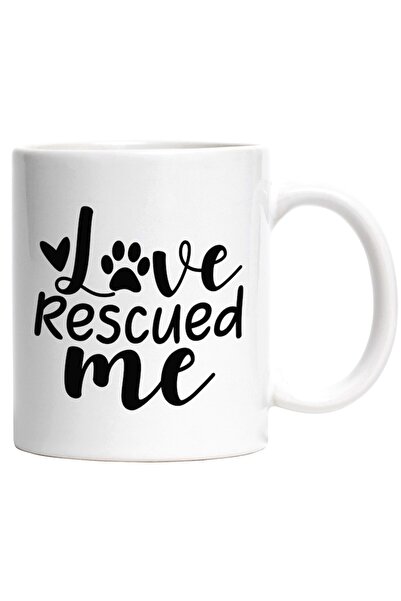 INOVATIX Cana alba personalizata, pentru cei care salveaza animale din iubire...