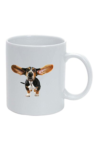 INOVATIX Cana alba personalizata, Caine, alb, D181, INOVATIX®. 330ml