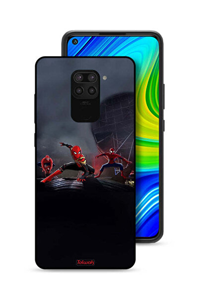 Tolwak غطاء حماية لهاتف شاومي ريدمي نوت 9 - ثلاثة عناكب
