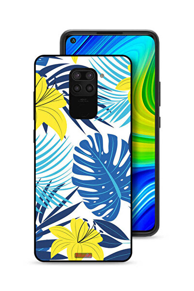 Tolwak غطاء حماية لهاتف شاومي ريدمي نوت 9 بتصميم ريش وزهرة