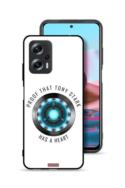 Tolwak غطاء حماية لهاتف Xiaomi Poco X4 GT دليل على أن توني ستارك لديه قلب