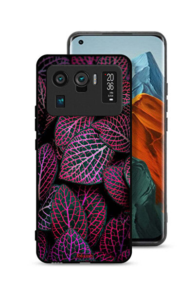 Tolwak غطاء حماية لهاتف شاومي مي 11 ألترا بنقشة أوراق سالجا