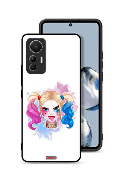 Tolwak غطاء حماية لهاتف شاومي 12 لايت برسومات هارلي كوين