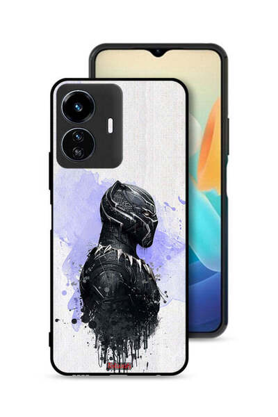 Tolwak غطاء حماية لهاتف Vivo Y77 5G بتصميم النمر الأسود