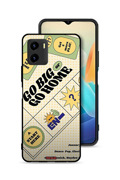 Tolwak Vivo Y15s Protective Case Cover Go Big Or Go Home