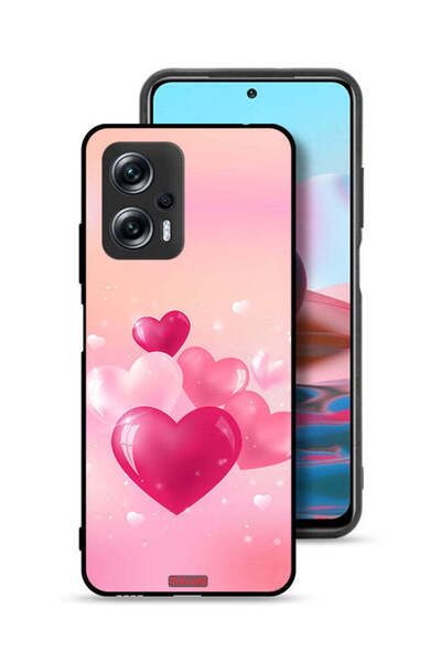 Tolwak غطاء حماية لهاتف شاومي ريدمي نوت 11T برو 5G برسومات قلوب جميلة