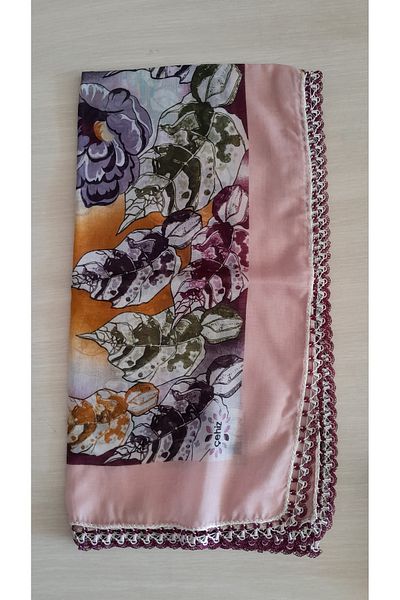 Papatyam Handcrafted Shuttlework Writing/Shuttlework Embroidered/Shuttlework Embroidered Yemeni/Handcrafted Dowry Cheesecloth/100X100/