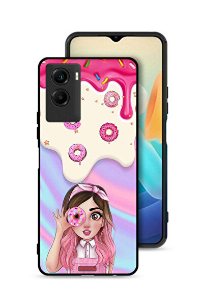 Tolwak Vivo Y55s 5G (2021) Protective Case Cover Holding Donut