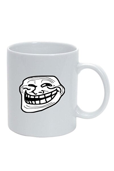 INOVATIX Cana alba personalizata, Troll, alb, D179, INOVATIX®. 330ml