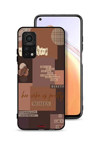 Tolwak غطاء حماية لهاتف Xiaomi Mi 10T 5G - Adventurer Women