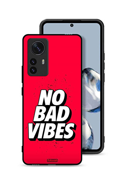 Tolwak Xiaomi 12S Pro Protective Case Cover No Bad Vibes