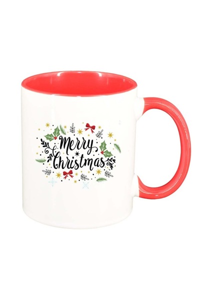 INOVATIX Cana alba personalizata, Craciun Fericit / Merry Christmas, interior...