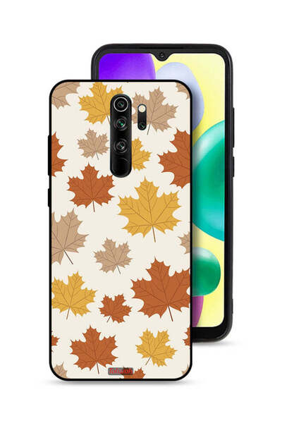 Tolwak Xiaomi Redmi Note 8 Pro Protective Case Cover Autumn Leaves