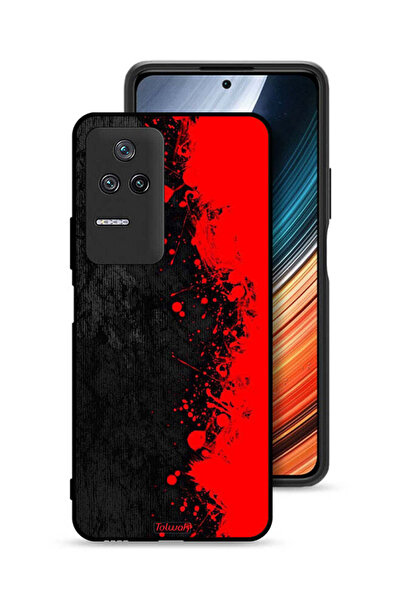 Tolwak Xiaomi Redmi K50 Pro Protective Case Cover Paint Abstract Pattern