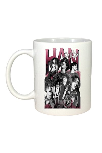 INOVATIX Cana Alba Personalizata, Formatia/trupa Han, Maner Si Interior Alb, ...