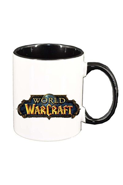 INOVATIX Персонализирана бяла чаша, WoW, черна вътрешност, D141, INOVATIX®. 3...