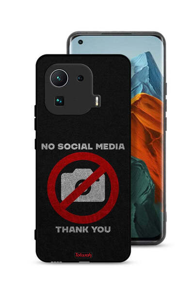 Tolwak جراب حماية Xiaomi Mi 11 Pro لا يوجد وسائل تواصل اجتماعي شكرًا لك