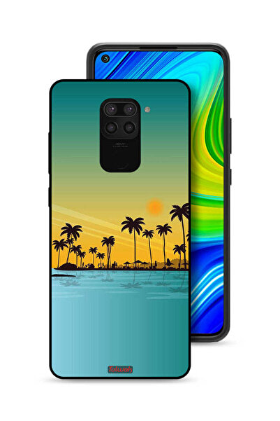 Tolwak غطاء حماية لهاتف شاومي ريدمي نوت 9، منظر طبيعي، فن تجريدي