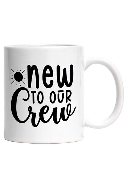 INOVATIX Personalized white mug, for the new team member - in English, INOVATIX®. 330ml