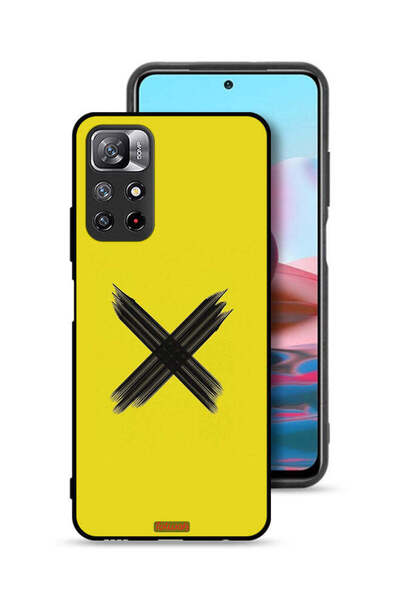 Tolwak غطاء حماية لهاتف شاومي ريدمي نوت 11 4G بنمط X