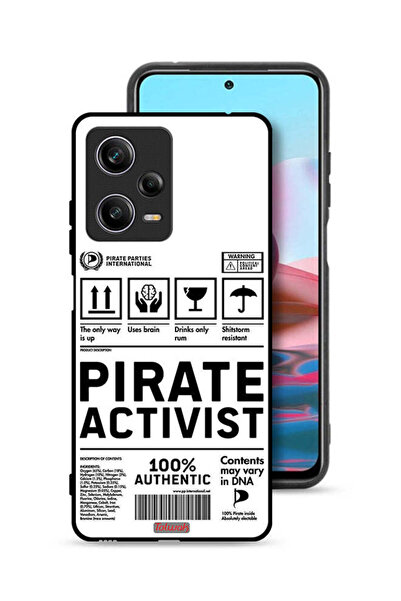 Tolwak غطاء حماية لهاتف شاومي ريدمي نوت 12 برو، ملصق ناشط خاص