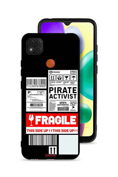 Tolwak غطاء حماية لهاتف شاومي ريدمي 9 سي - ملصق هش من ناشط خاص