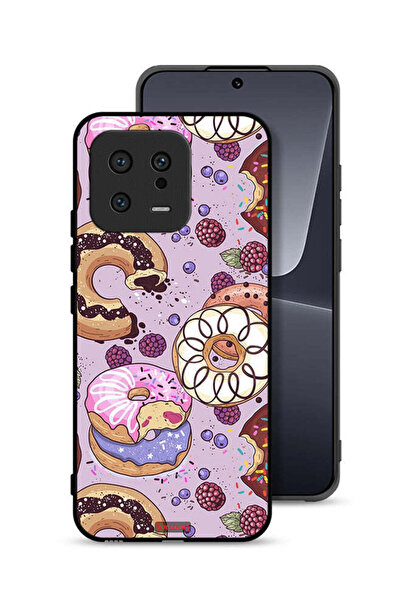 Tolwak غطاء حماية لهاتف شاومي 13 برسومات دونات فنية