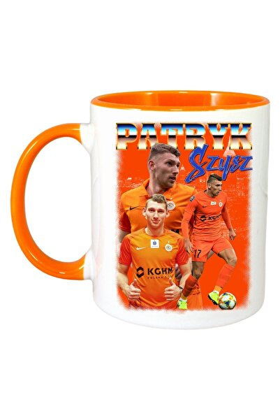 INOVATIX Cana Alba Personalizata, Patryk Player, Maner Si Interior Portocaliu...