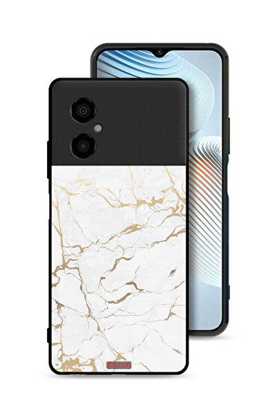 Tolwak غطاء حماية لهاتف Xiaomi Poco M4 5G بنمط رخامي