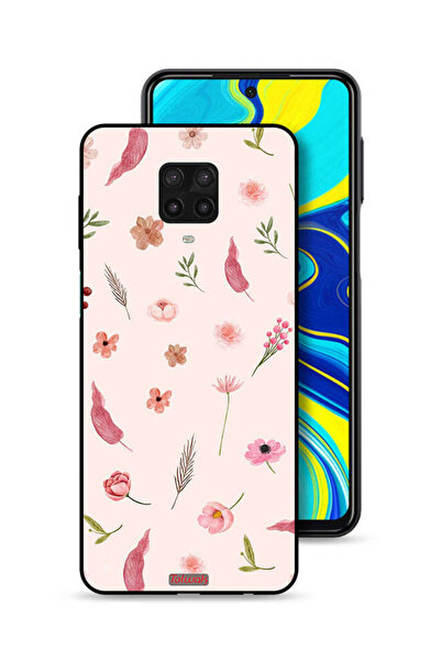 Tolwak غطاء حماية لهاتف شاومي ريدمي نوت 9 برو بنقشة أوراق وورود