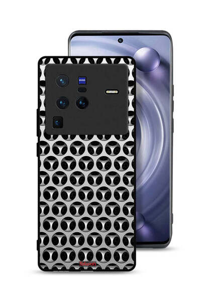 Tolwak Vivo X80 Pro Protective Case Cover Horology Hands Pattern