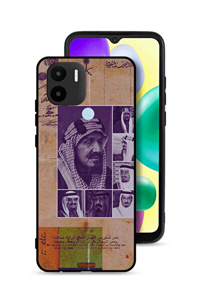 Tolwak غطاء حماية لهاتف شاومي ريدمي A1 بلس - صور قديمة لملوك السعودية