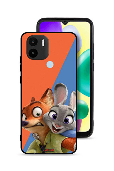 Tolwak Xiaomi Redmi A1 Plus Protective Case Cover Best Friends