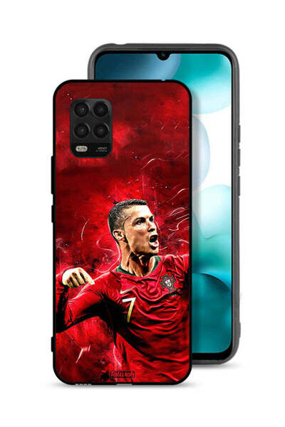 Tolwak غطاء حماية لهاتف شاومي مي 10 لايت 5G كريستيانو رونالدو