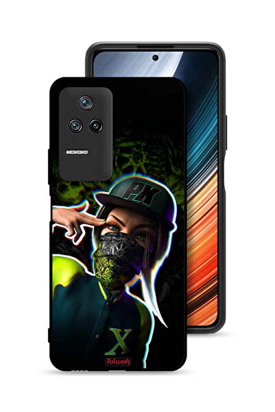 Tolwak Xiaomi Poco F4 Protective Case Cover Girls Aesthetic Art
