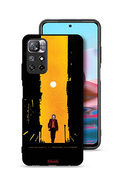Tolwak غطاء حماية لهاتف شاومي ريدمي نوت 11 4G بتصميم جوكر، عمل فني رقمي تجريدي