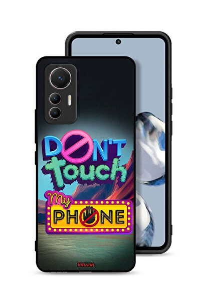 Tolwak غطاء حماية لهاتف شاومي 12 لايت - لا تلمس هاتفي