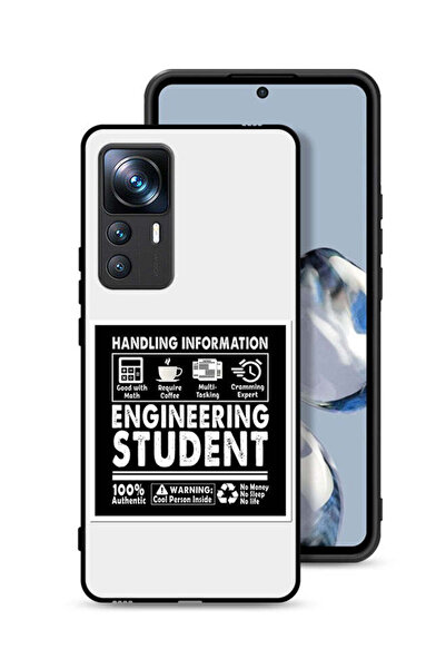 Tolwak غطاء حماية لهاتف Xiaomi 12T Pro ملصق طالب الهندسة