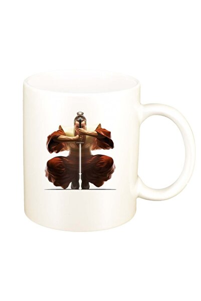 INOVATIX Cană albă personalizată, Warrior, D376, INOVATIX®. 330ml