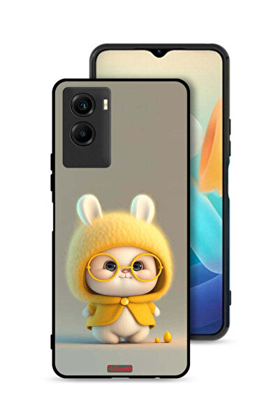 Tolwak غطاء حماية لهاتف Vivo Y55s 5G (2021) بتصميم أرنب صغير
