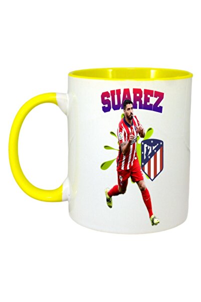 INOVATIX Cana Alba Personalizata, Suarez Atletico Madrid, Maner Si Interior G...