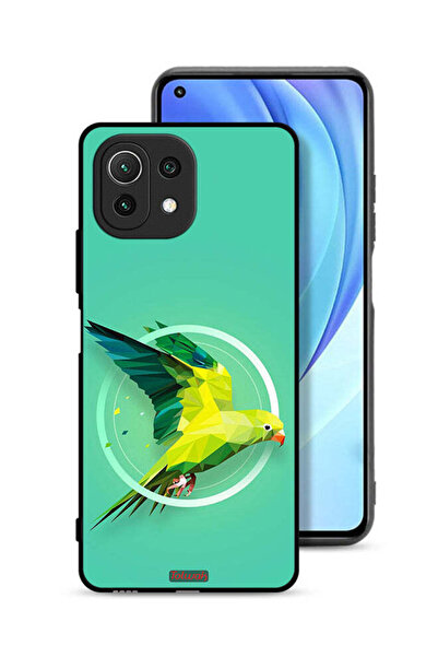 Tolwak غطاء حماية لهاتف شاومي مي 11 لايت بتصميم ببغاء تجريدي