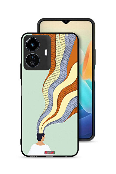 Tolwak Vivo Y77 5G Protective Case Cover Data In Mind Art
