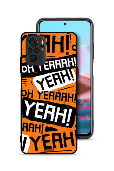 Tolwak Xiaomi Redmi Note 10 4G Protective Case Cover Oh Yeah