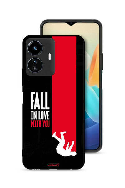 Tolwak Vivo Y77 5G Protective Case Cover Fall In Love With You