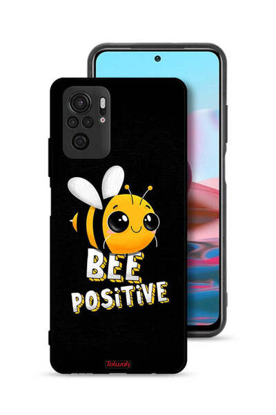 Tolwak Xiaomi Redmi Note 10S Protective Case Cover Bee Positive