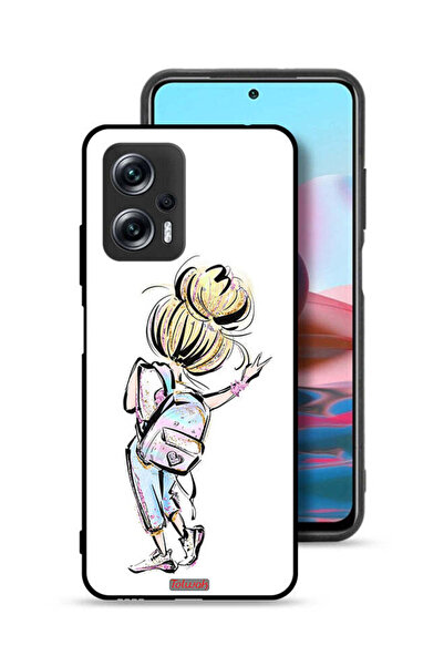 Tolwak غطاء حماية Xiaomi Poco X4 GT بتصميم فتاة العودة إلى المدرسة