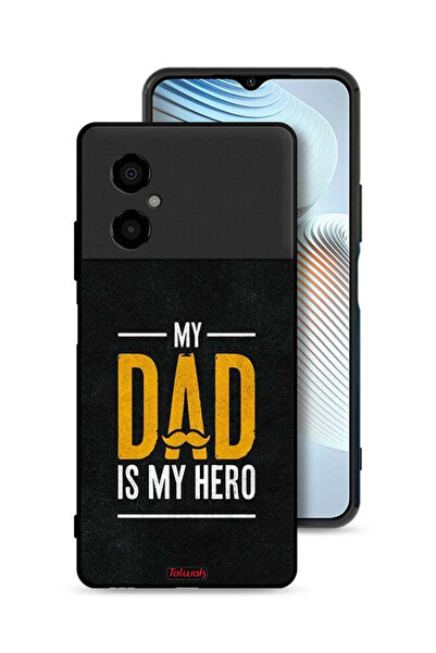 Tolwak غطاء حماية شاومي بوكو M4 5G "والدي هو بطلي"